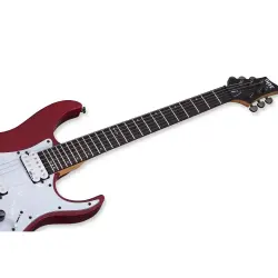 Schecter Banshee-6 SGR Elektro Gitar (Metallic Red) - 8