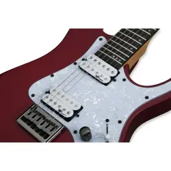Schecter Banshee-6 SGR Elektro Gitar (Metallic Red) - 10