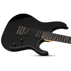 Schecter Banshee-6 SGR Elektro Gitar (Satin Black) - 4