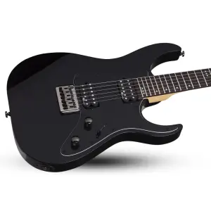 Schecter Banshee-6 SGR Elektro Gitar (Satin Black) - 2