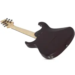 Schecter Banshee-6 SGR Elektro Gitar (Walnut Satin) - 8