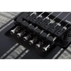 Schecter Banshee GT FR Elektro Gitar (Satin Charcoal Burst) - 8