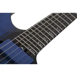 Schecter Banshee GT FR Elektro Gitar (Satin Trans Blue) - 14