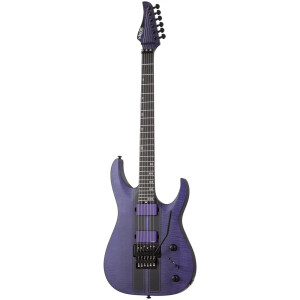 Schecter Banshee GT FR Elektro Gitar (Satin Trans Purple) - Schecter