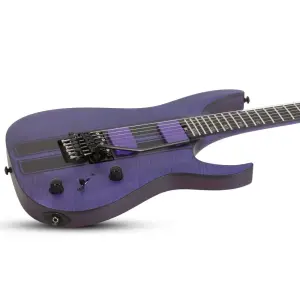 Schecter Banshee GT FR Elektro Gitar (Satin Trans Purple) - 2