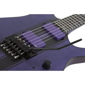 Schecter Banshee GT FR Elektro Gitar (Satin Trans Purple) - 4