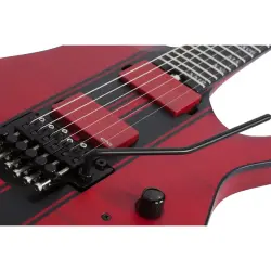 Schecter Banshee GT FR Elektro Gitar (Satin Trans Red) - 8