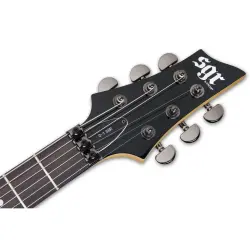 Schecter C-1 FR SGR Elektro Gitar (Gloss Black) - 7
