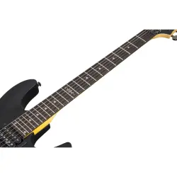 Schecter C-1 FR SGR Elektro Gitar (Midnight Satin Black) - 5