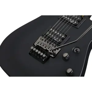 Schecter C-1 FR SGR Elektro Gitar (Midnight Satin Black) - 7