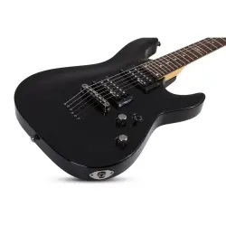 Schecter C-1 SGR Elektro Gitar (Gloss Black) - 2