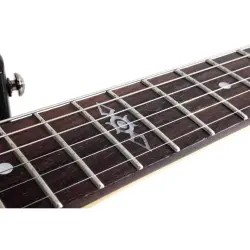 Schecter C-1 SGR Elektro Gitar (Gloss Black) - 6