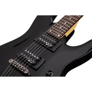 Schecter C-1 SGR Elektro Gitar (Gloss Black) - 3