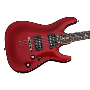 Schecter C-1 SGR Elektro Gitar (Metallic Red) - 2