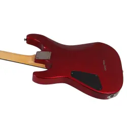 Schecter C-1 SGR Elektro Gitar (Metallic Red) - 3