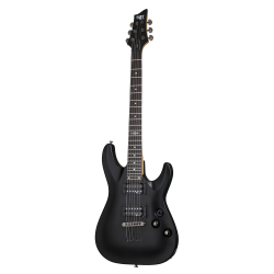 Schecter C-1 SGR Elektro Gitar (Midnight Satin Black) - 1