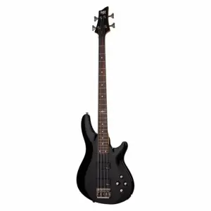 Schecter C-4 SGR Bas Gitar (Gloss Black) - 1