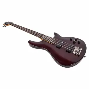 Schecter C-4 SGR Bas Gitar (Satin Walnut) - 3