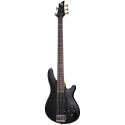 Schecter C-5 SGR Bas Gitar (Gloss Black) - 1