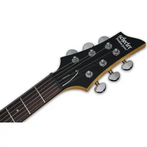 Schecter C-6 Plus Elektro Gitar (Charcoal Burst) - 7