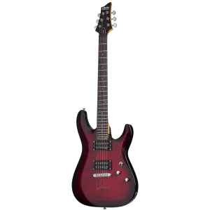 Schecter C-6 Plus Elektro Gitar (See-Thru Cherry Burst) - 1