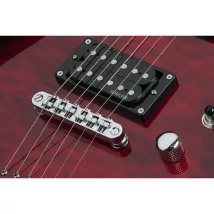 Schecter C-6 Plus Elektro Gitar (See-Thru Cherry Burst) - 4