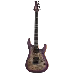 Schecter C-6 Pro Elektro Gitar (Aurora Burst) - 1