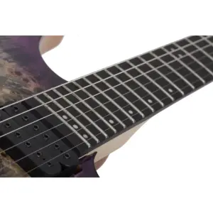 Schecter C-6 Pro Elektro Gitar (Aurora Burst) - 11