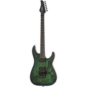 Schecter C-6 Pro FR Elektro Gitar (Aqua Burst) - Schecter