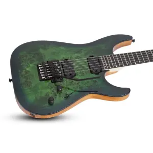 Schecter C-6 Pro FR Elektro Gitar (Aqua Burst) - 7