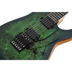 Schecter C-6 Pro FR Elektro Gitar (Aqua Burst) - 8