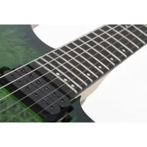 Schecter C-6 Pro FR Elektro Gitar (Aqua Burst) - 9