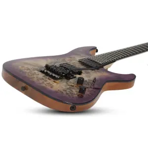 Schecter C-6 Pro FR Elektro Gitar (Aurora Burst) - 2