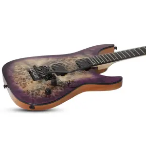 Schecter C-6 Pro FR Elektro Gitar (Aurora Burst) - 8