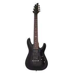 Schecter C-7 SGR Elektro Gitar (Gloss Black) - 1
