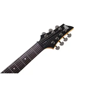 Schecter C-7 SGR Elektro Gitar (Gloss Black) - 3
