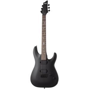 Schecter Damien-6 Elektro Gitar (Satin Black) - 1