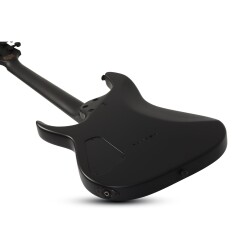 Schecter Damien-6 Elektro Gitar (Satin Black) - 3