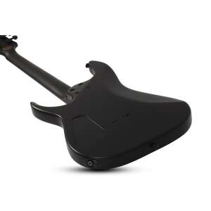 Schecter Damien-6 Elektro Gitar (Satin Black) - 3