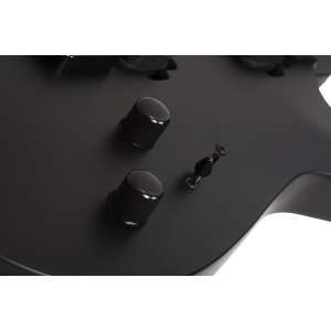 Schecter Damien-6 Elektro Gitar (Satin Black) - 6