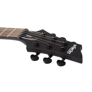 Schecter Damien-6 Elektro Gitar (Satin Black) - 8