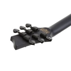 Schecter Damien-6 Elektro Gitar (Satin Black) - 9