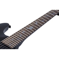 Schecter Damien-6 Elektro Gitar (Satin Black) - 10
