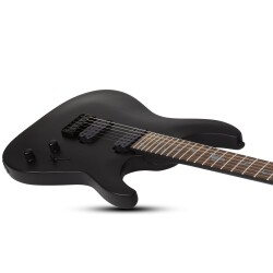 Schecter Damien-6 Elektro Gitar (Satin Black) - 11