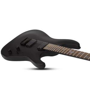 Schecter Damien-6 Elektro Gitar (Satin Black) - 11