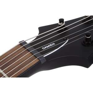 Schecter Damien-6 Elektro Gitar (Satin Black) - 13