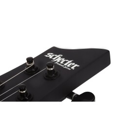 Schecter Damien-6 Elektro Gitar (Satin Black) - 14