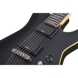 Schecter Demon-6 Elektro Gitar (Aged Black Satin) - 6