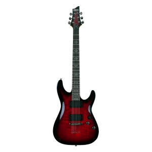 Schecter Demon-6 Elektro Gitar (Crimson Red Burst) - Schecter