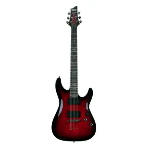 Schecter Demon-6 Elektro Gitar (Crimson Red Burst) - 1